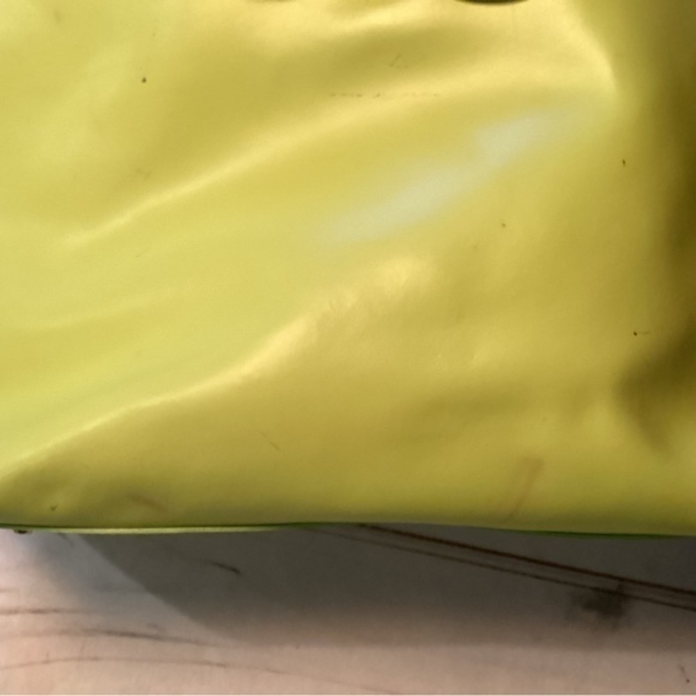 FURLA Lime Green Leather Purse - Picture 12 of 16